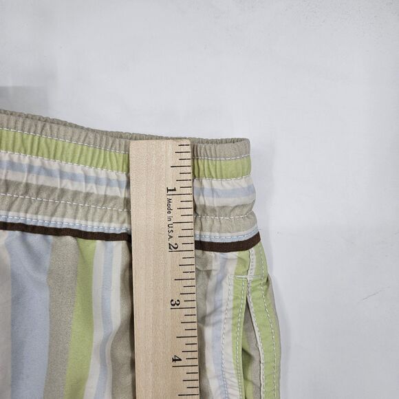 Vilebrequin Swim Trunks Mens XXL Striped Shorts No Liner‎ Multiple FLAWS - Picture 7 of 16